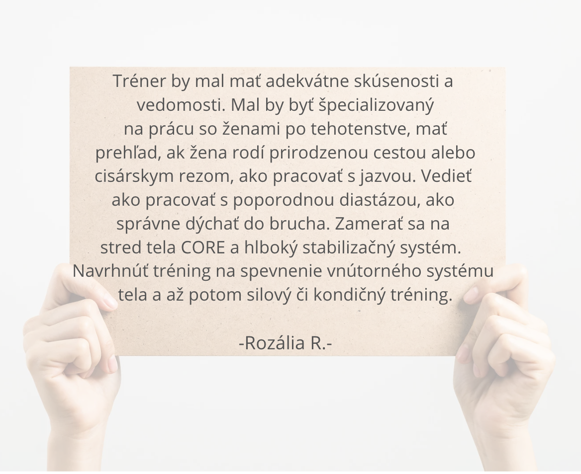 Ako si vybrať fitness trénera po tehotenstve?