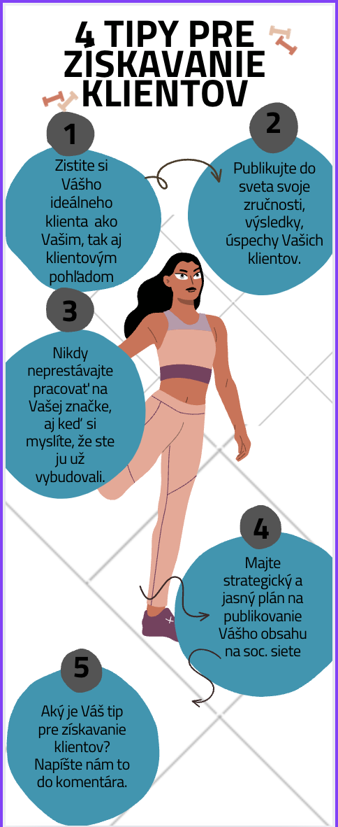 4 Tipy na získavanie klientov ako fitness tréner