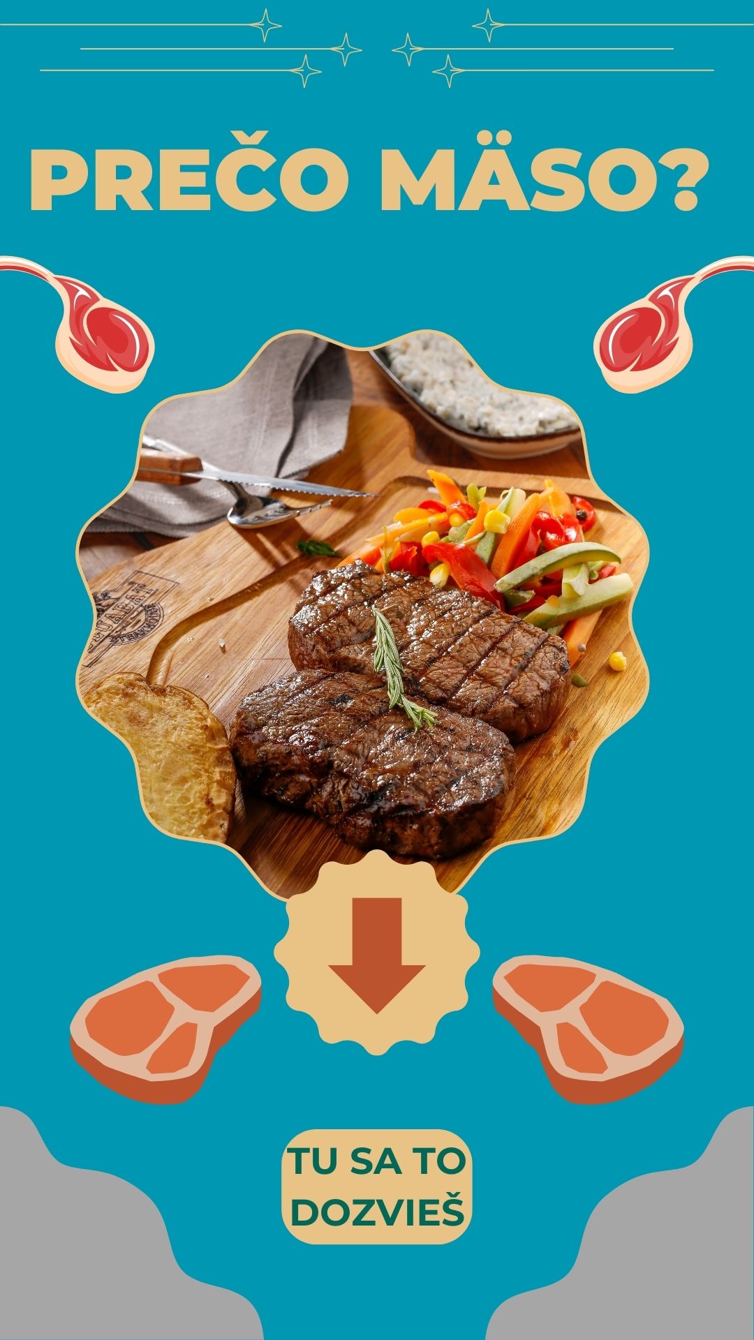 Hnije mäso v črevách?