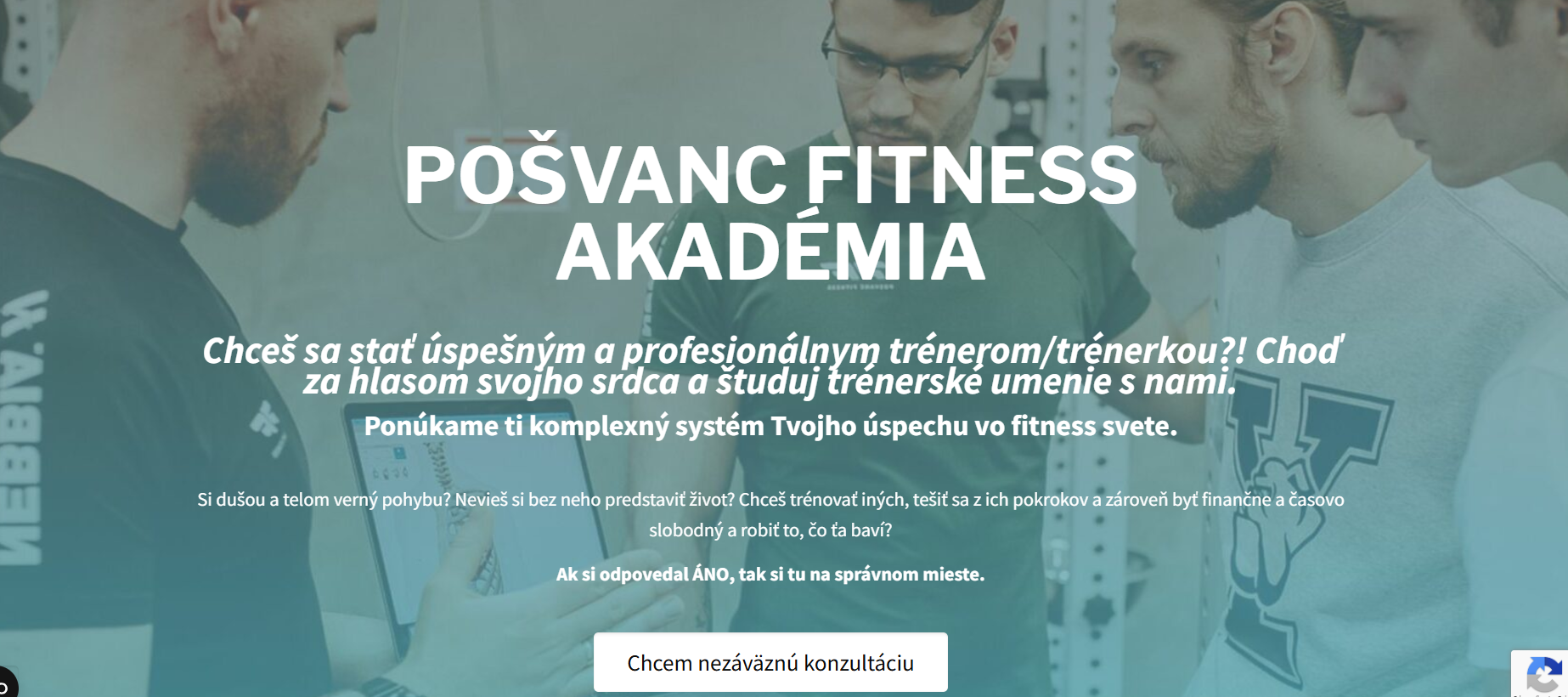 Pošvanc Fitness - Akadémia