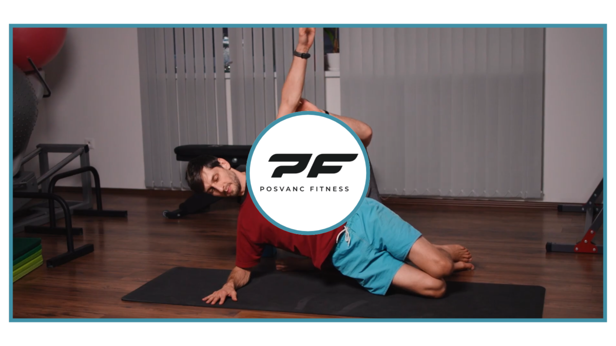 Pošvanc Fitness - Cviky na chrbát: 8 domácich cvičení s jednoručkami aj bez