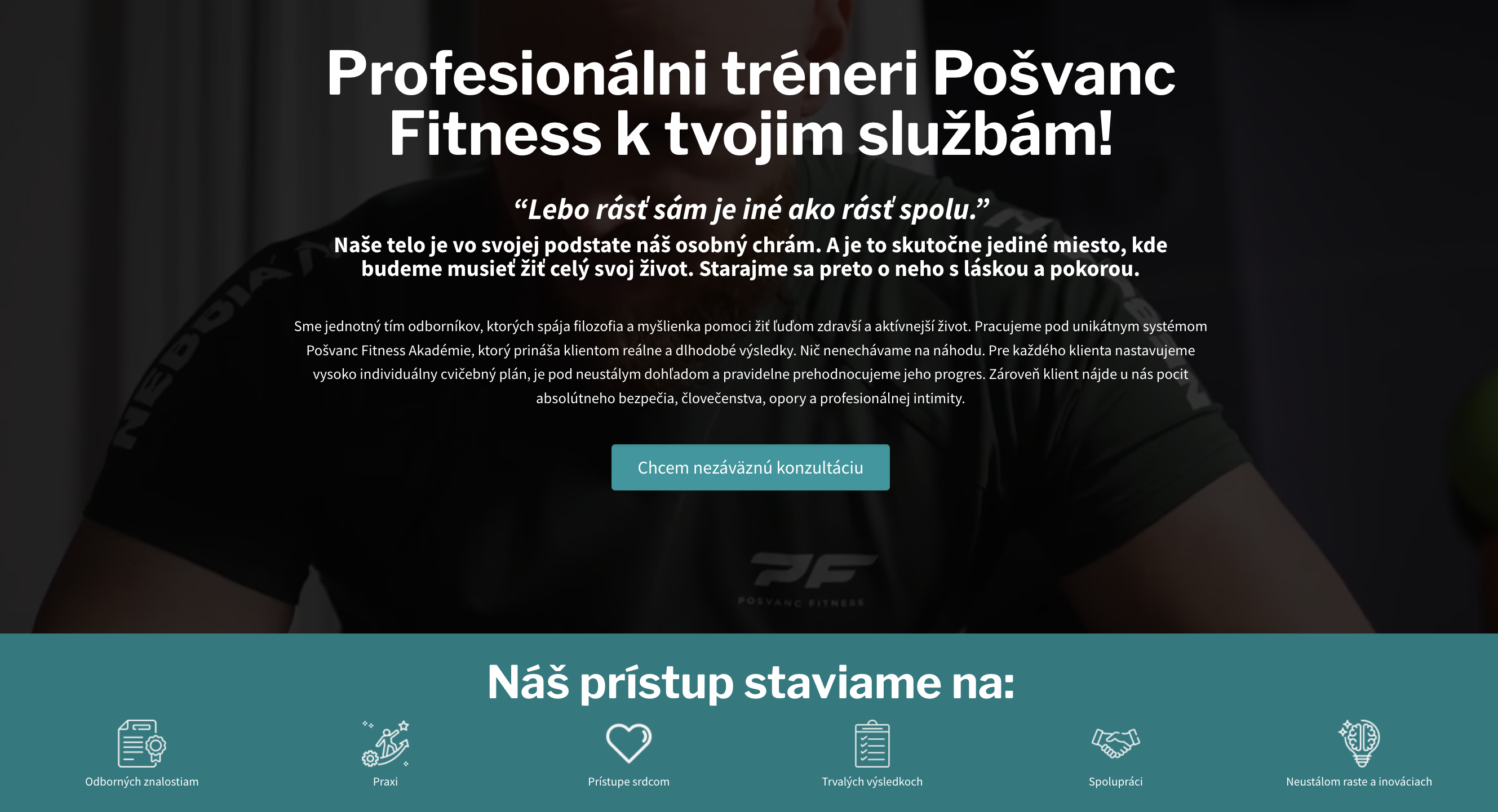 Pošvanc Fitness služby